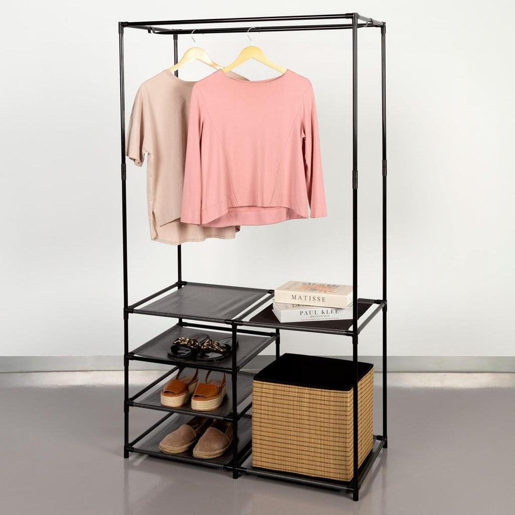 Anko Open Wardrobe with Shelves - NEW