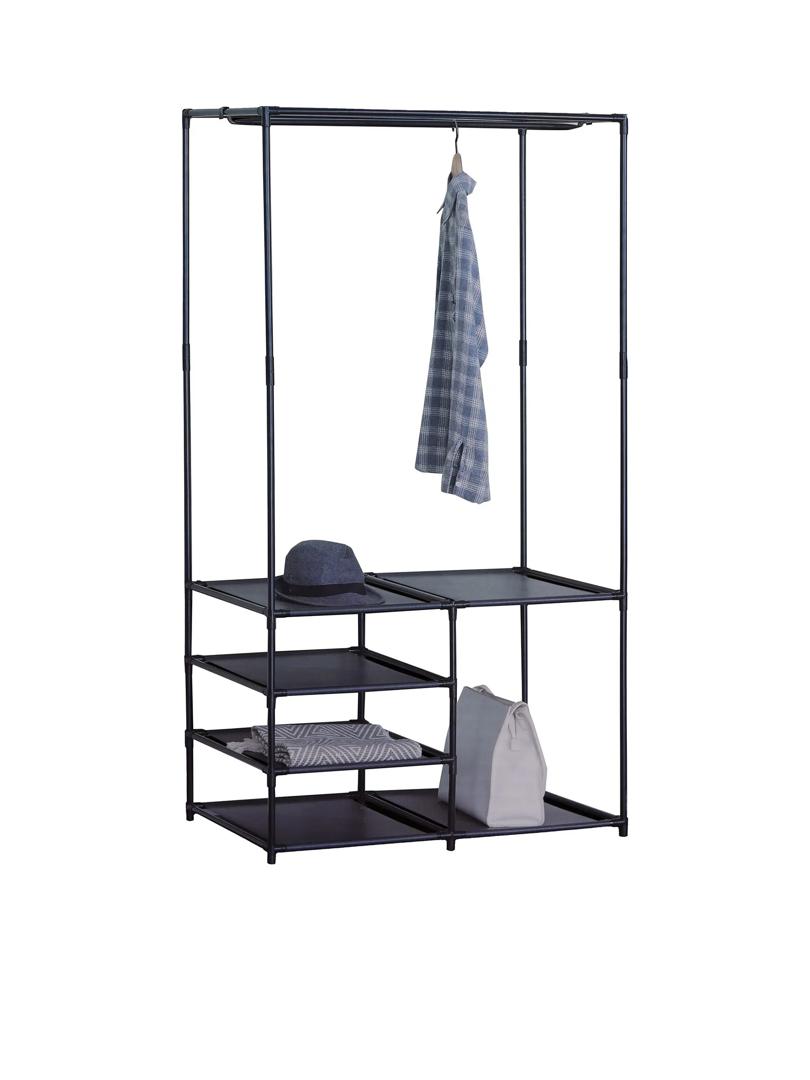 Anko Open Wardrobe with Shelves - NEW