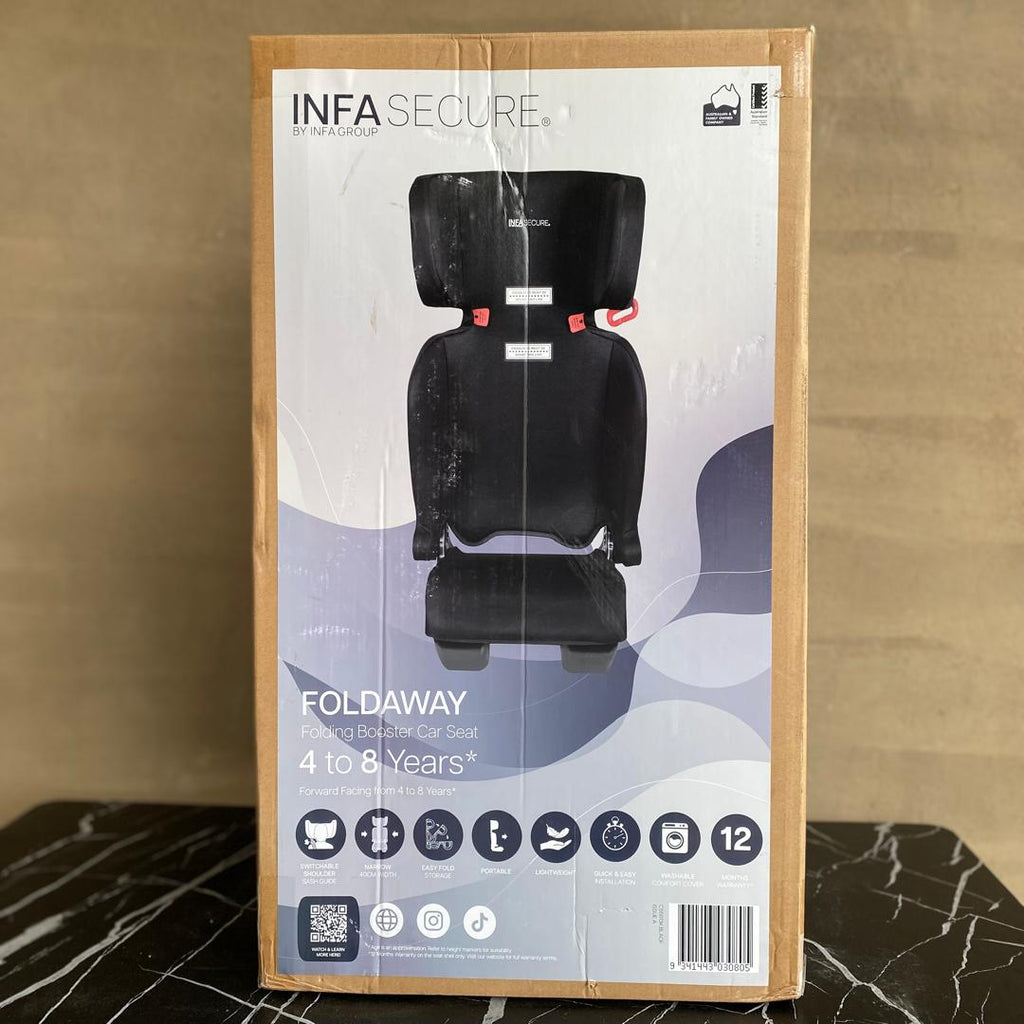 InfaSecure Foldaway / Traveller Folding Booster Seat - NEW