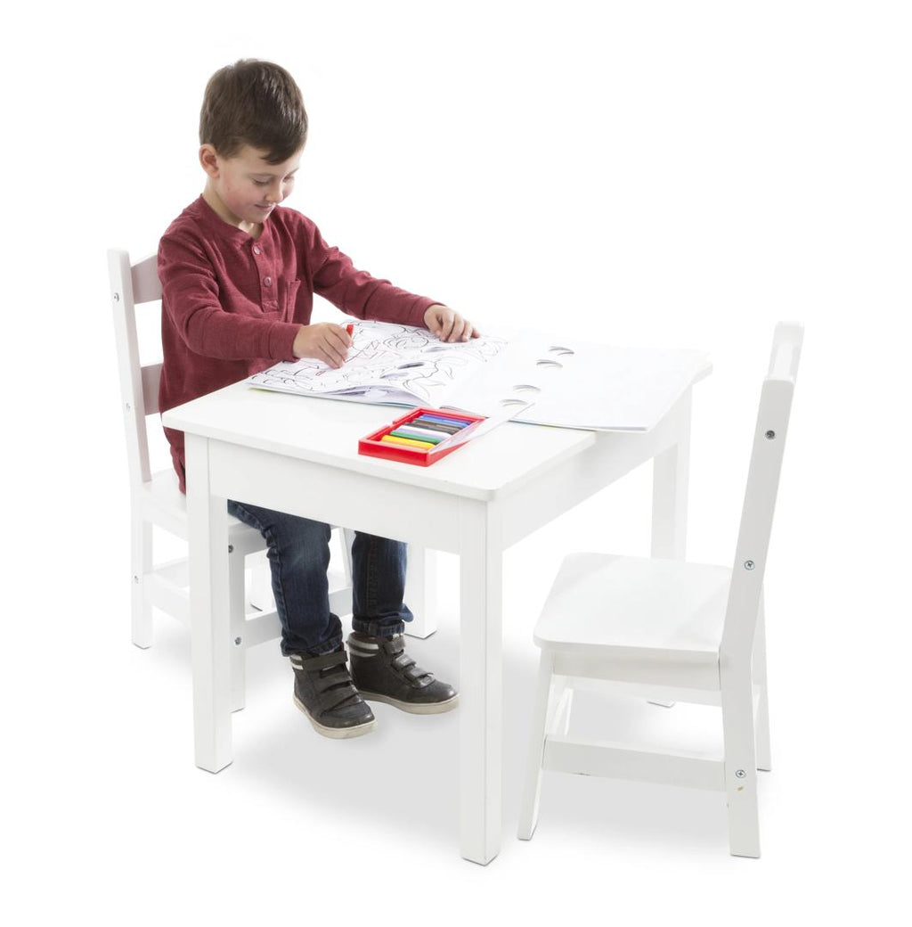 Anko Table & Chair Set White - NEW