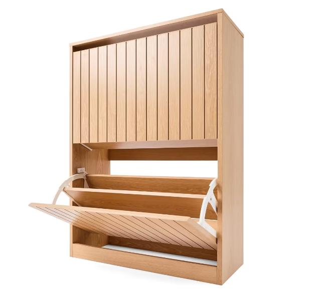 Anko Leon 2 Tier Shoe Cabinet - NEW