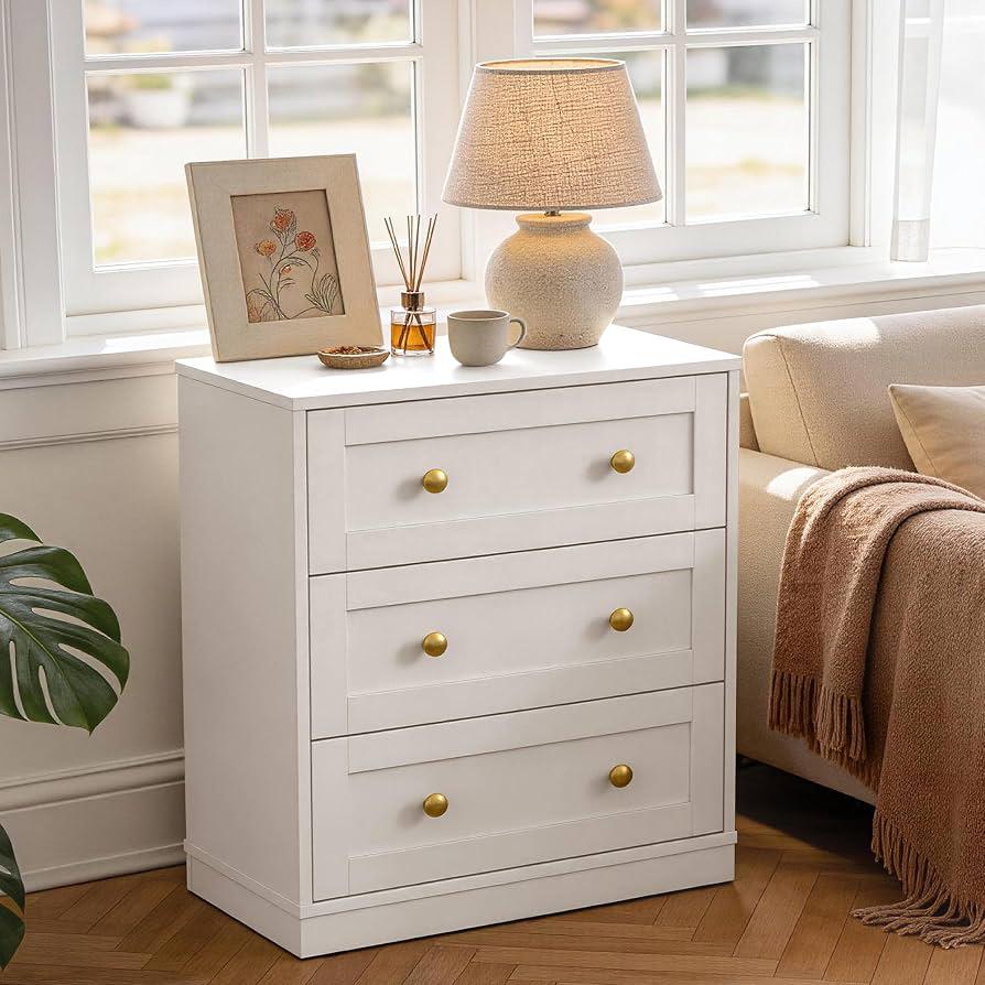 Anko Hamptons 3 Drawer Chest - NEW