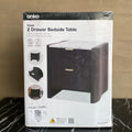 Anko Hazel 2 Drawer Bedside Table - NEW