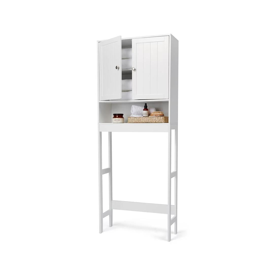 Anko Over Toilet Panelled Shelf Unit -NEW