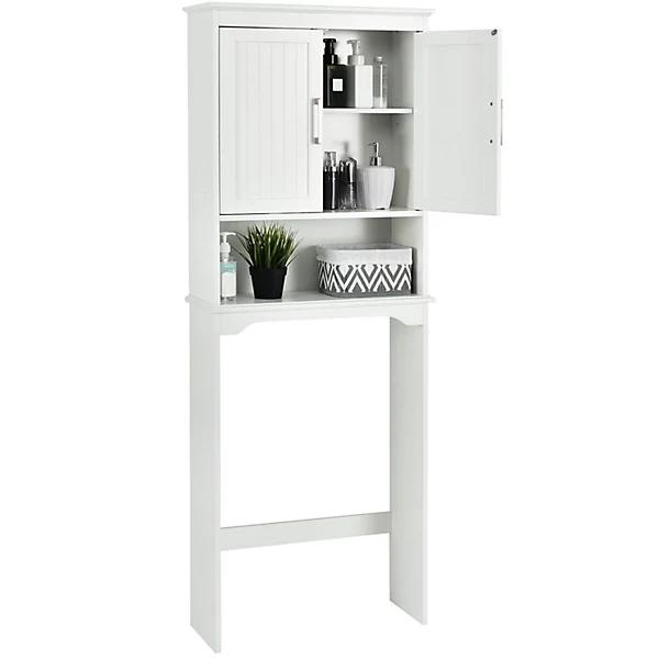 Anko Over Toilet Panelled Shelf Unit -NEW