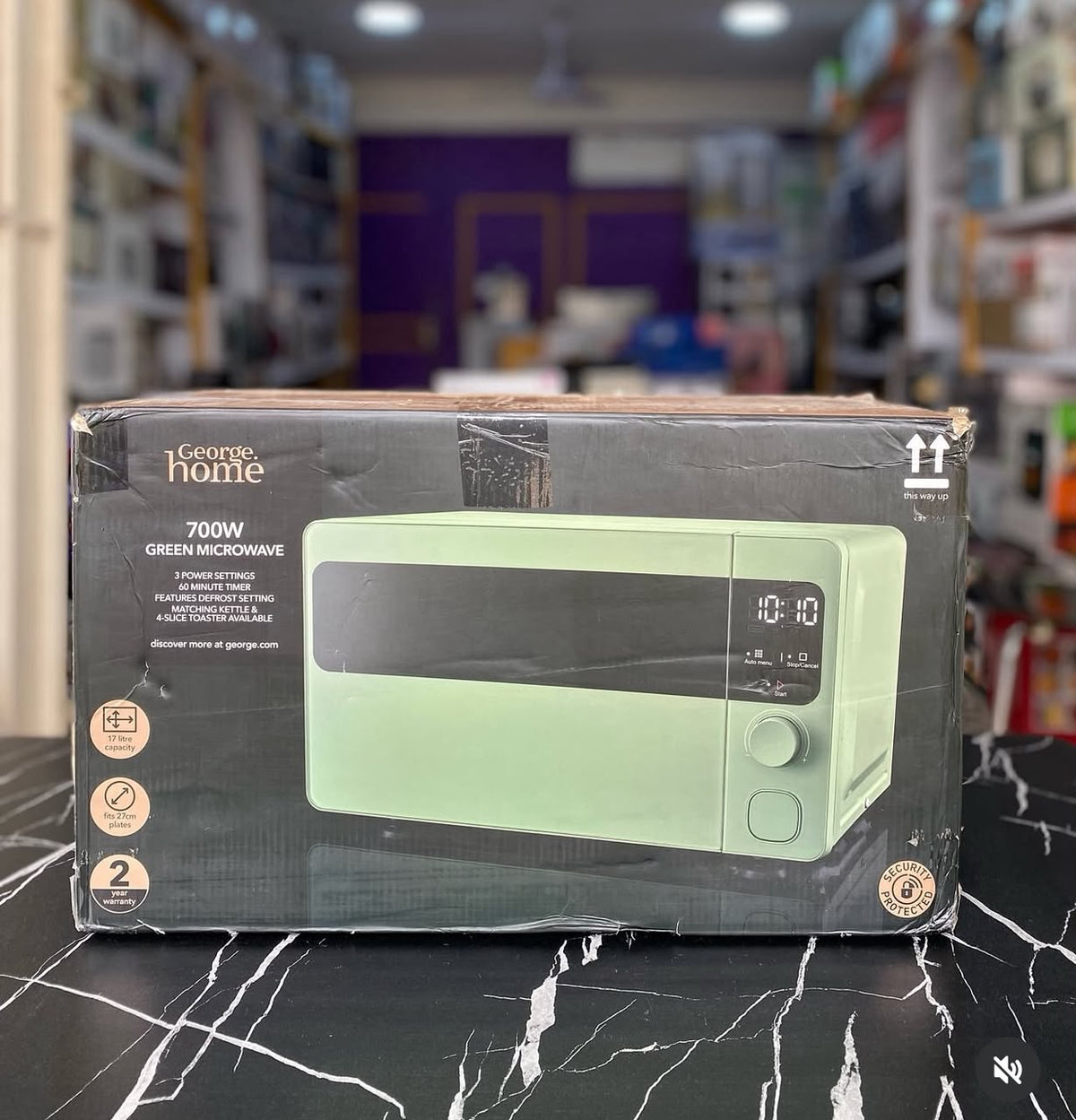 17L George Home 700W Microwave - STORE REJECT