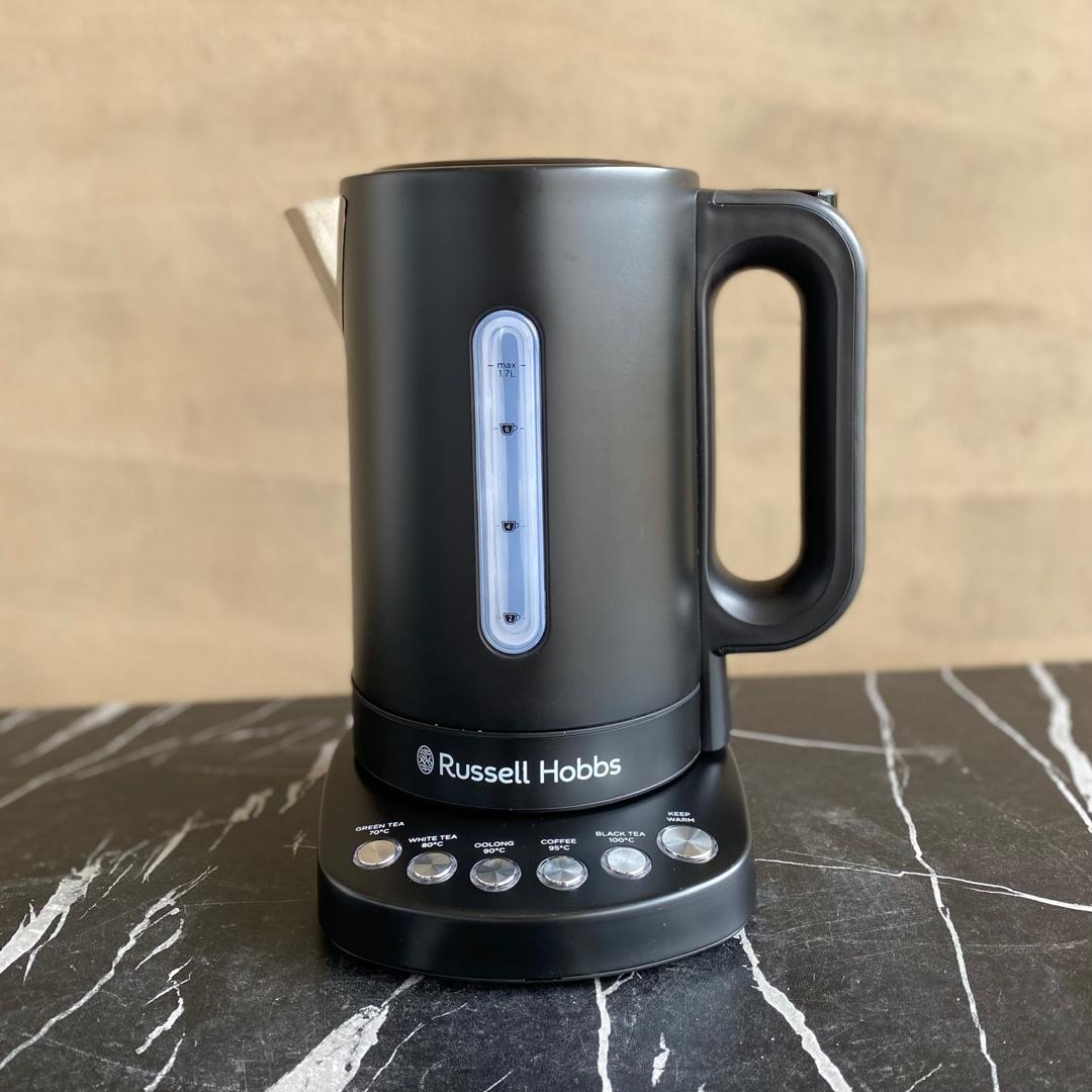 Russell Hobbs Addison Matte Black Variable Temperature Kettle - PRE-OWNED