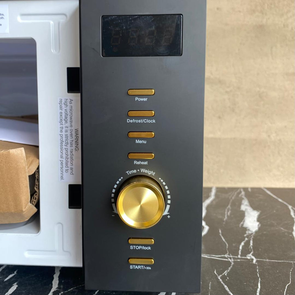 George Home 700W Black & Copper Digital Microwave - NEW