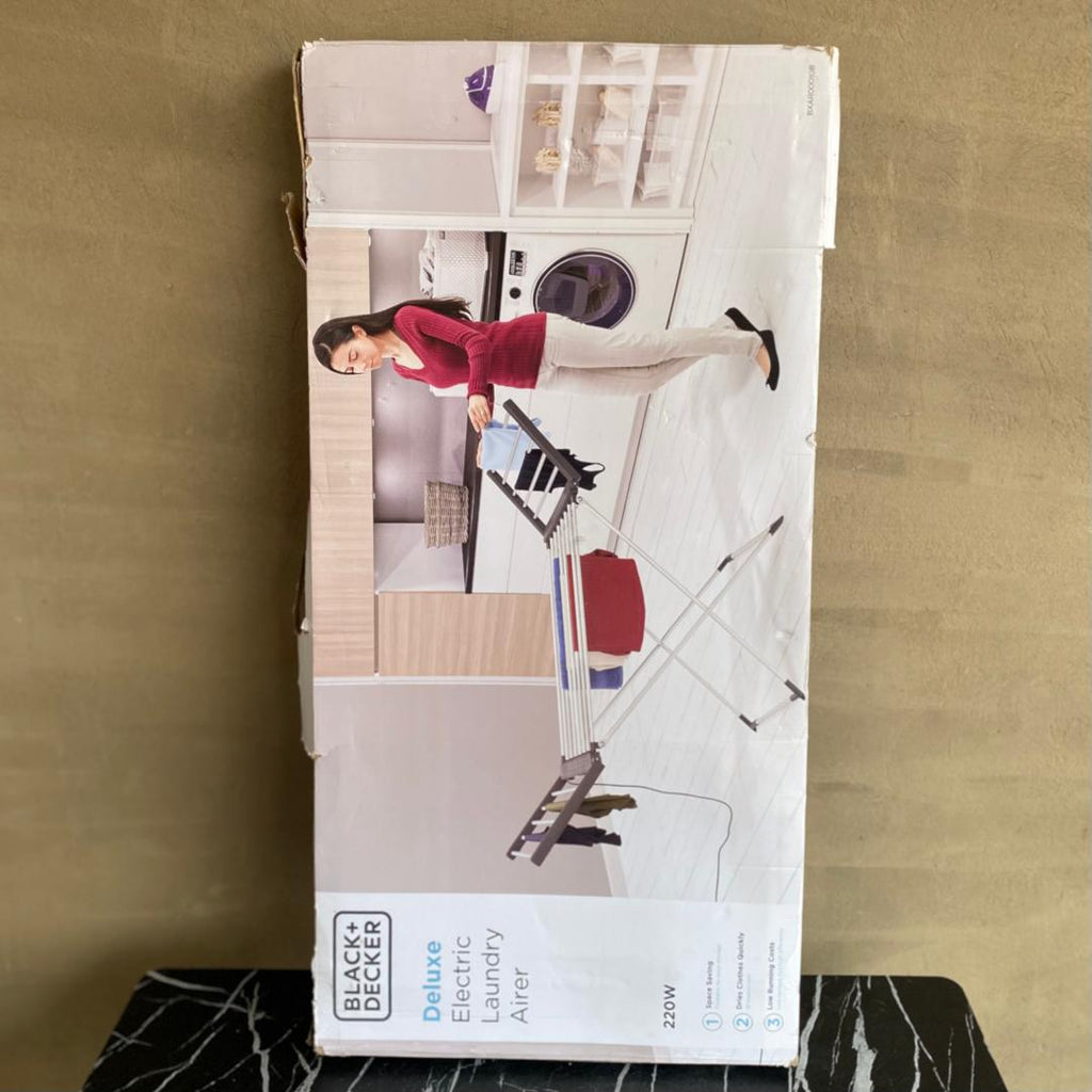 BLACK+DECKER Deluxe Electric Laundry Airer - NEW