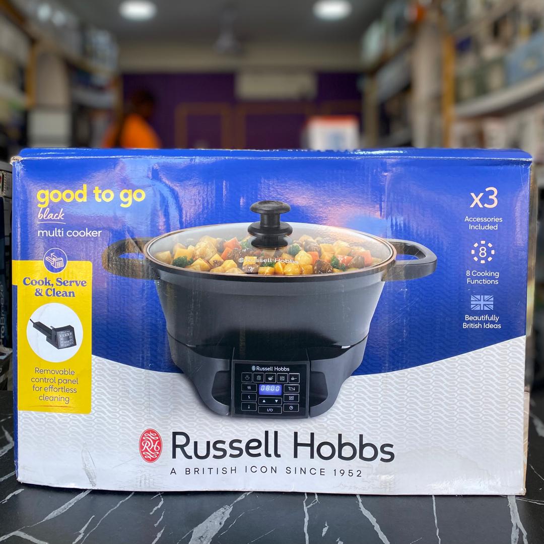 Russell Hobbs Good to Go Black Multi Cooker - NEW