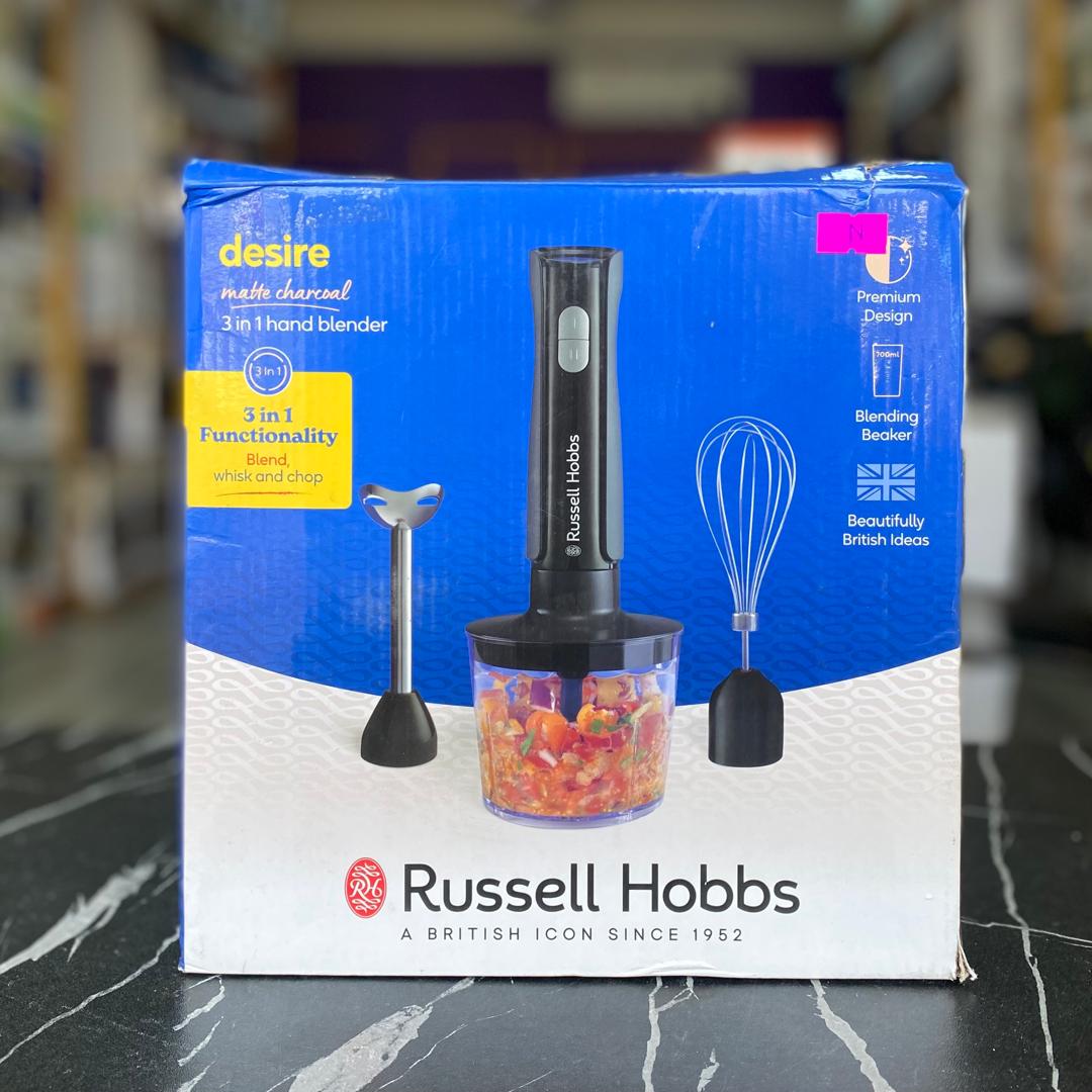 Russell Hobbs 3 in 1 Desire Matte Hand Blender - NEW