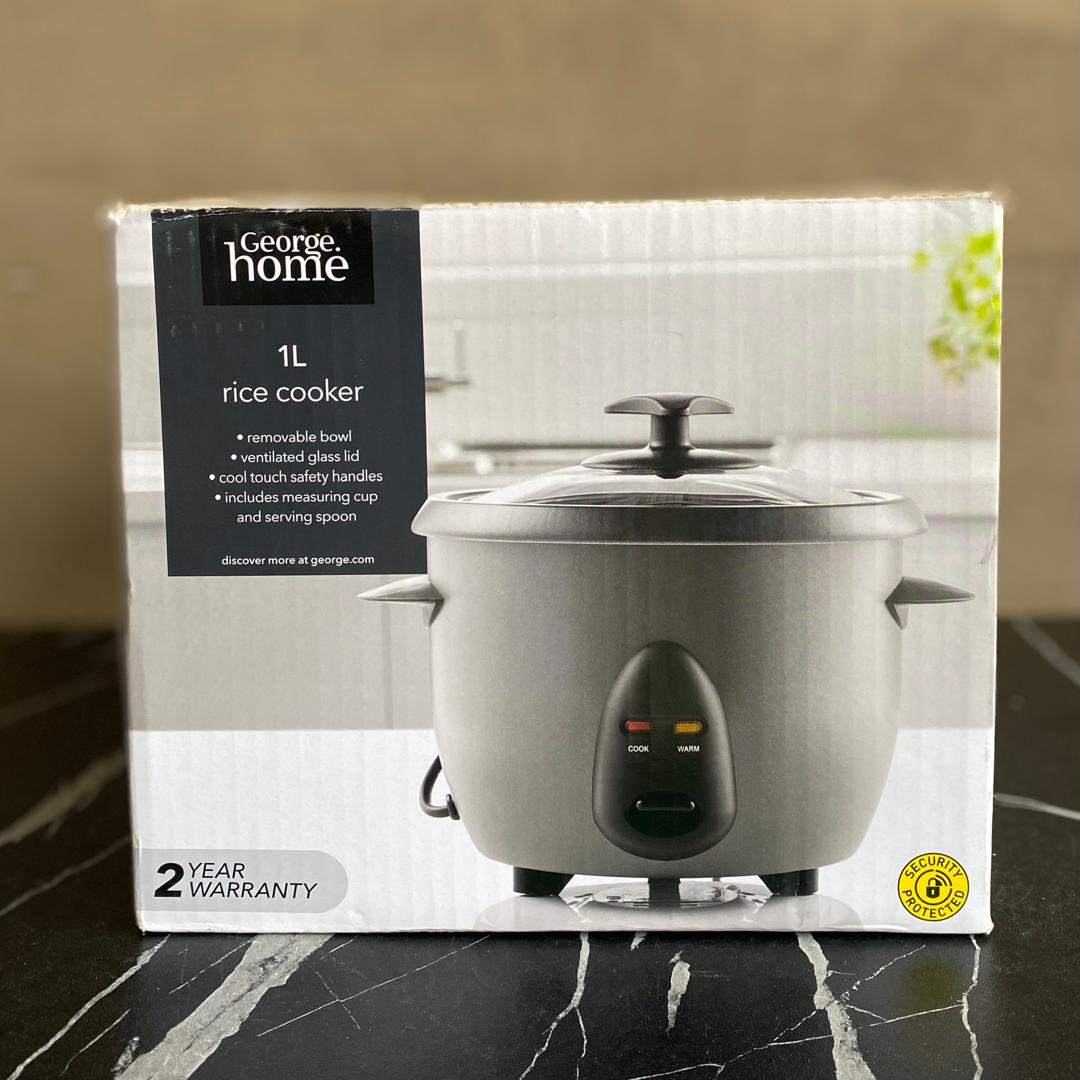 1L George Home Rice Cooker - STORE REJECT