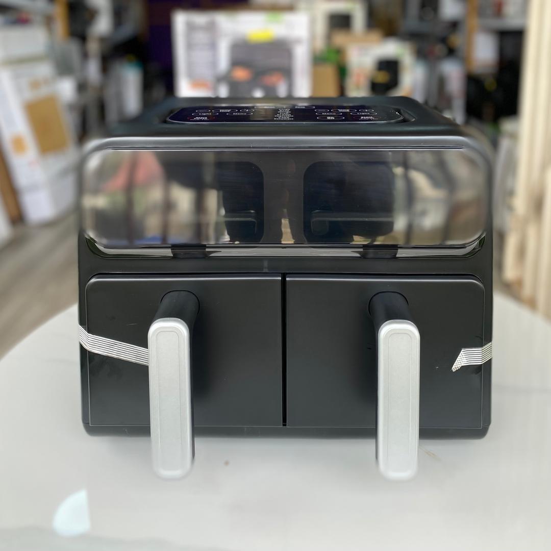 8L George Home Dual Basket Air Fryer - STORE REJECT