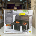 8L George Home Dual Basket Air Fryer - STORE REJECT