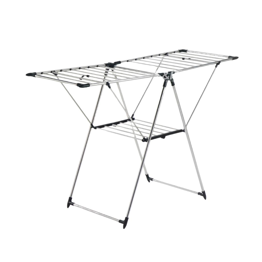 Foldable Metal Clothes Drying Rack - PRE- OWNED