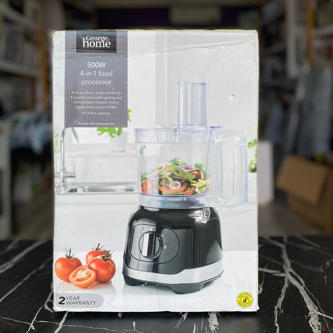 George Home 4-in-1 500W Food Processor - STORE REJECT