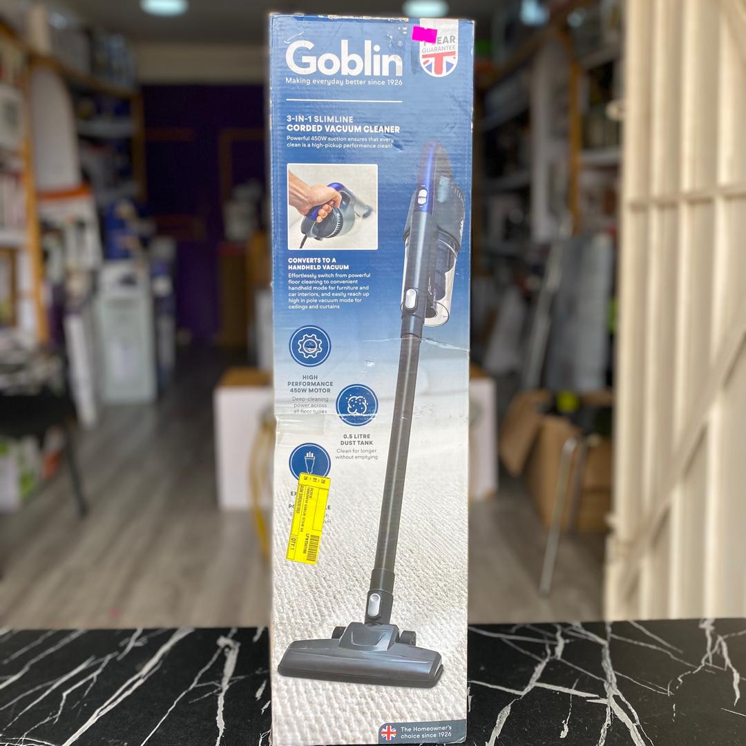 Goblin 2-in-1 slimline corded vacuum cleaner -STORE REJECT