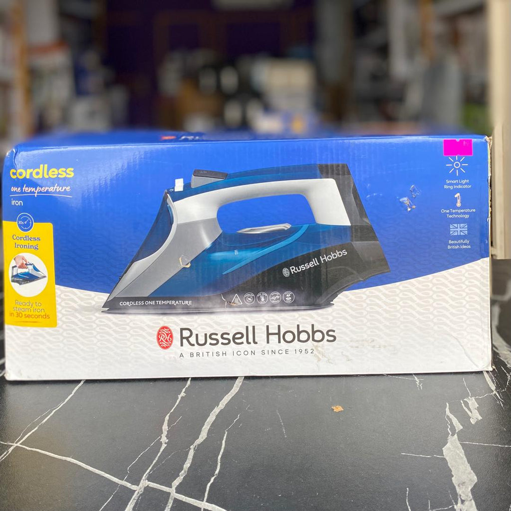 Russell Hobbs Cordless One Temperature Steam Iron - STORE REJECT