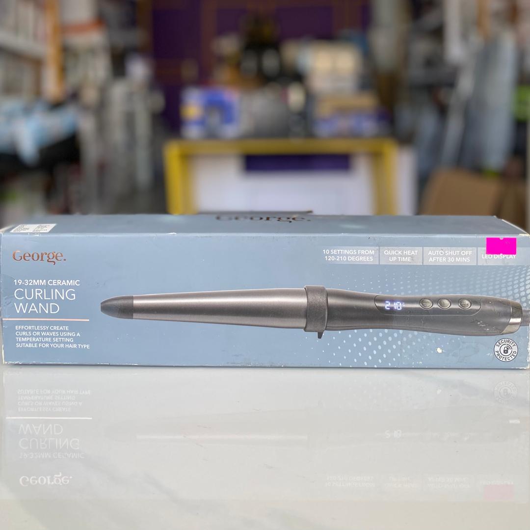 George Home LED Curling Wand - NEW