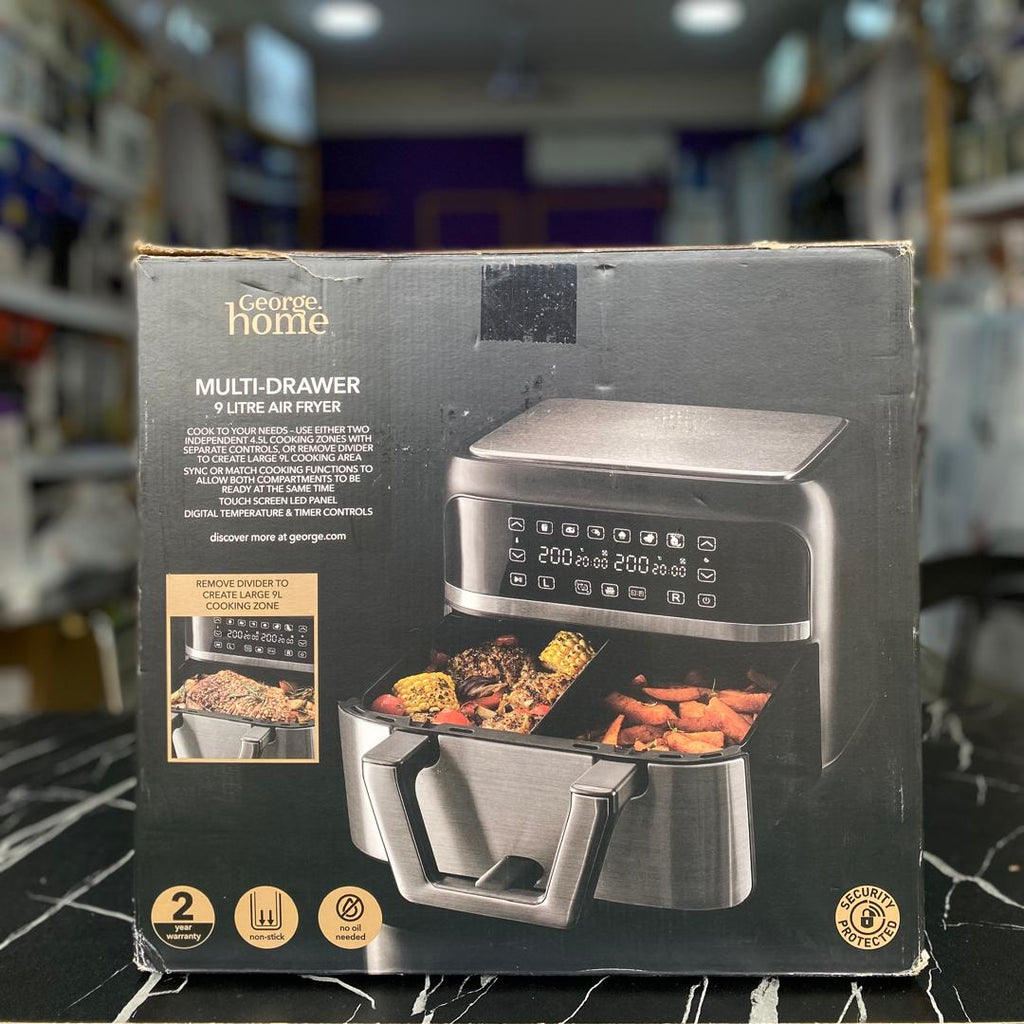 9L George Home Multi-Drawer Air Fryer - PRE OWNED