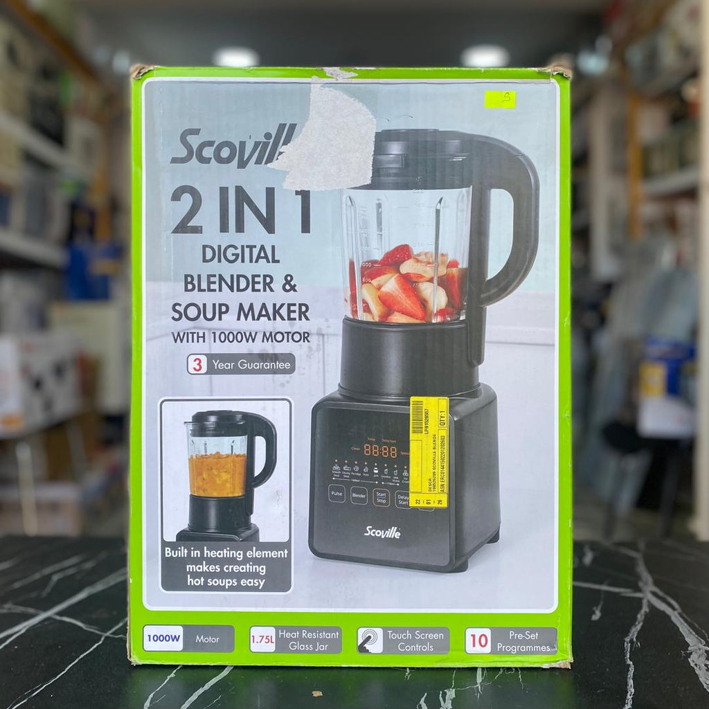 Scoville 2-in-1 Digital Blender & Soup Maker - STORE REJECT