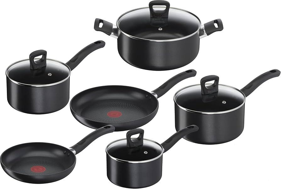 Tefal Enhance Induction Non-Stick 6-Piece Cookware Set - NEW