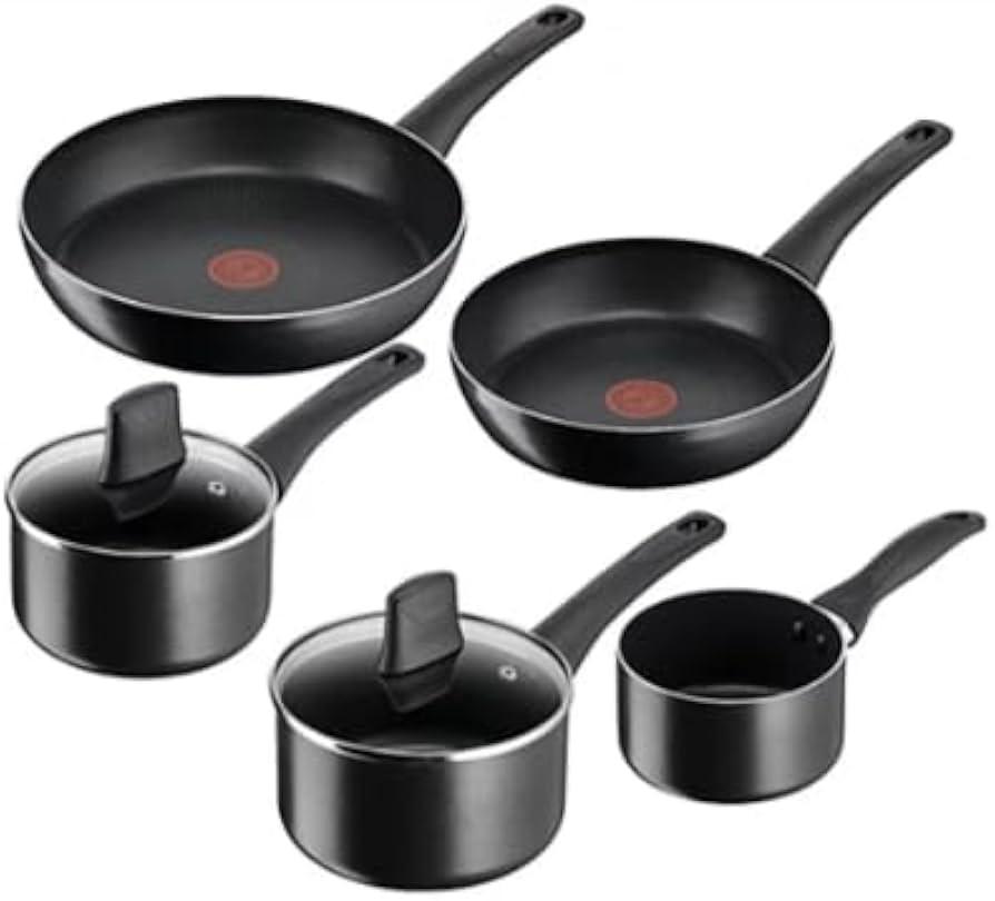 Tefal Titanium Force 5-Piece Pan Set - NEW