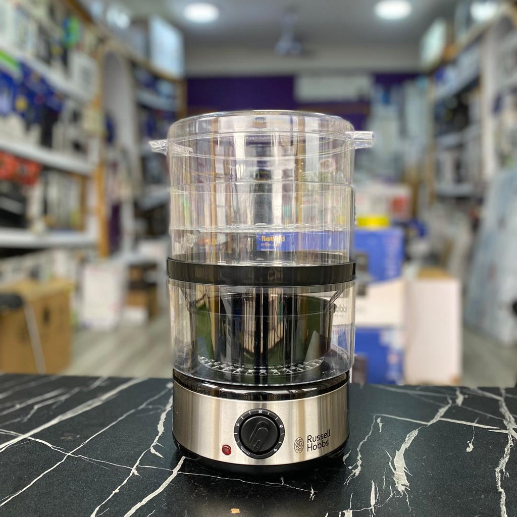 Russell Hobbs Food Collection 3-Tier Compact Food Steamer - STORE REJECT