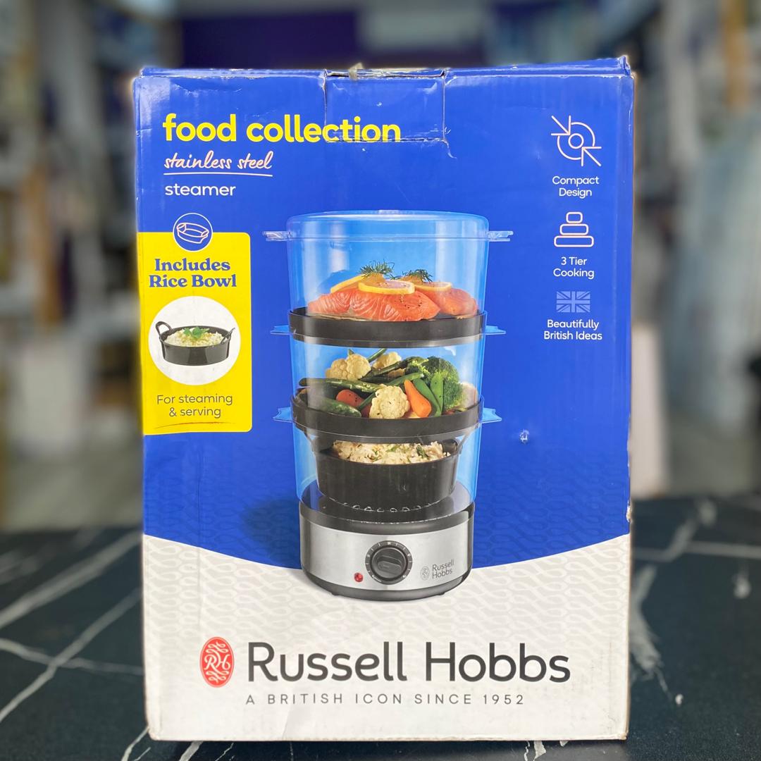 Russell Hobbs Food Collection 3-Tier Compact Food Steamer - STORE REJECT