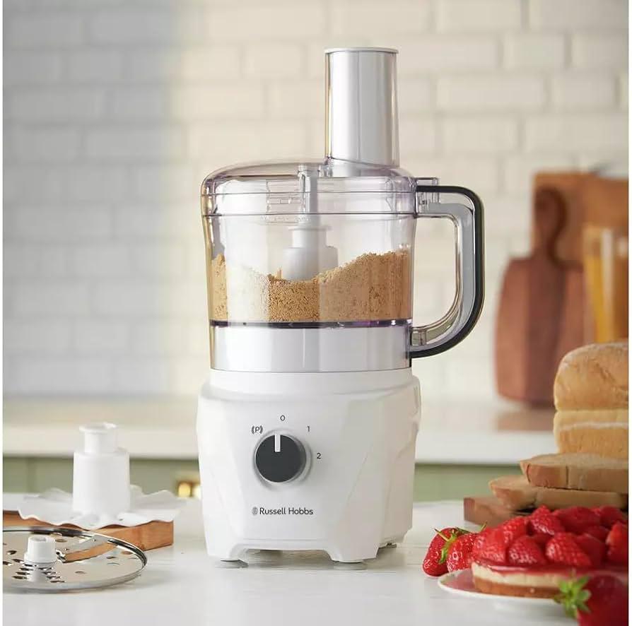 Russell Hobbs Go Create White Food Processor - NEW