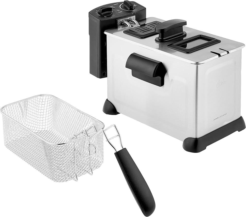 5L George Home Stainless Steel Deep Fryer - STORE REJECT