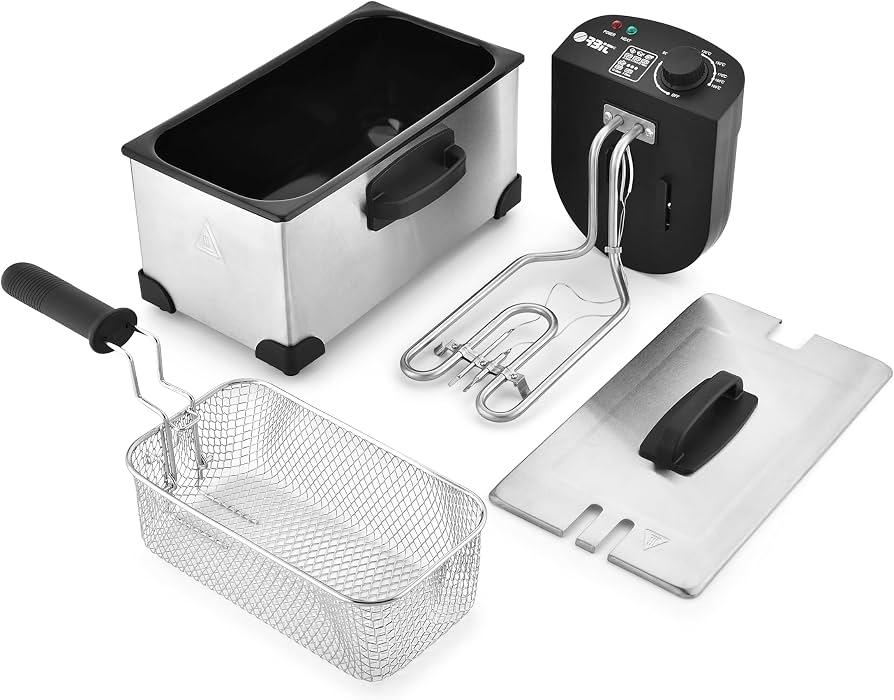 5L George Home Stainless Steel Deep Fryer - STORE REJECT