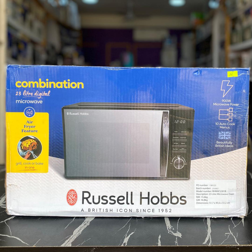 23L Russell Hobbs digital combination microwave - NEW