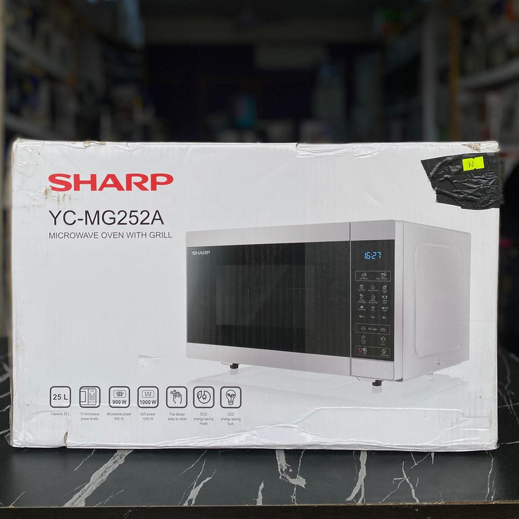 25L Sharp YC-MG252A microwave oven - NEW