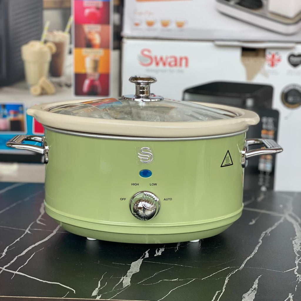 3.5L Swan Retro Slow Cooker  - New