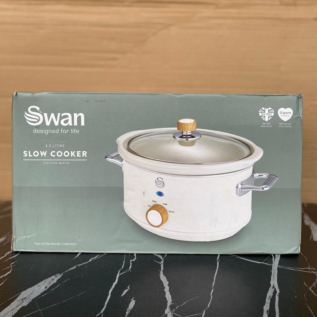 3.5L Swan Retro Slow Cooker  - New