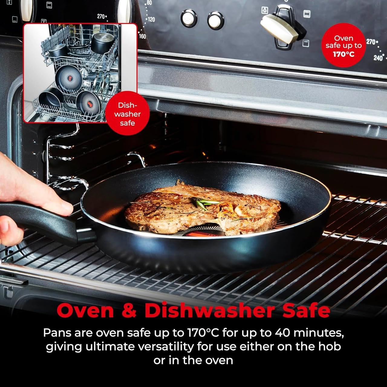 5 Piece Tower T700314 SmartStart Gourmet Cookware Set - NEW