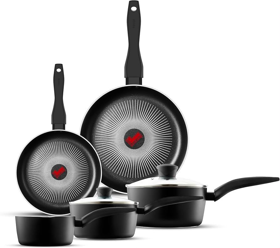 5 Piece Tower T700314 SmartStart Gourmet Cookware Set - NEW