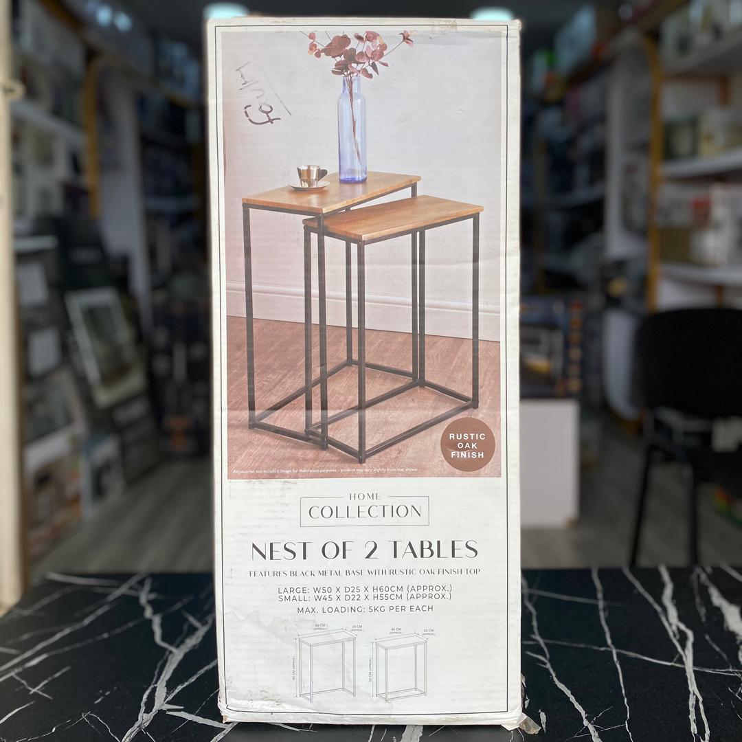Home Collection Nest Of Two Tables - NEW