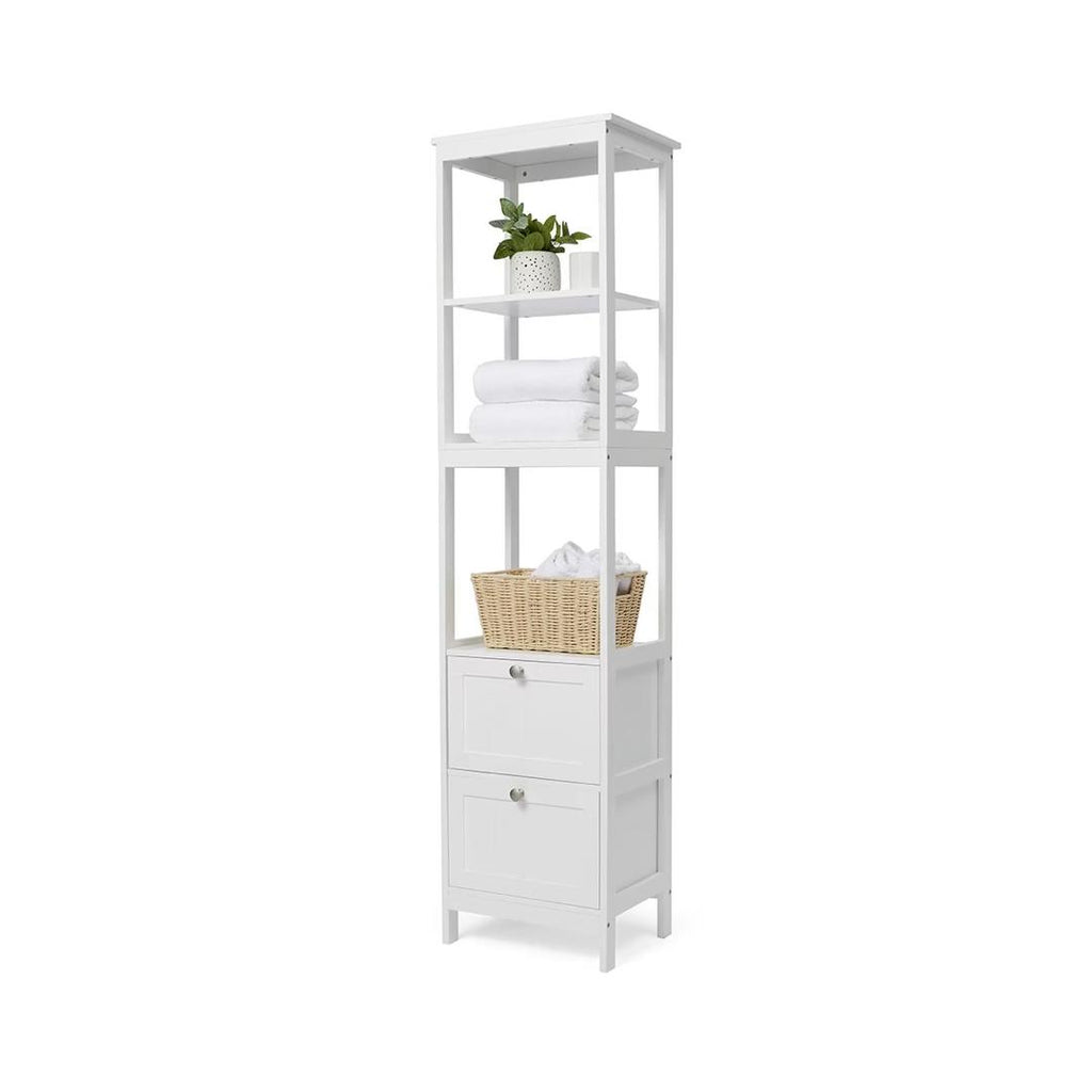 Anko 5 tier Panelled Shelf Unit - NEW