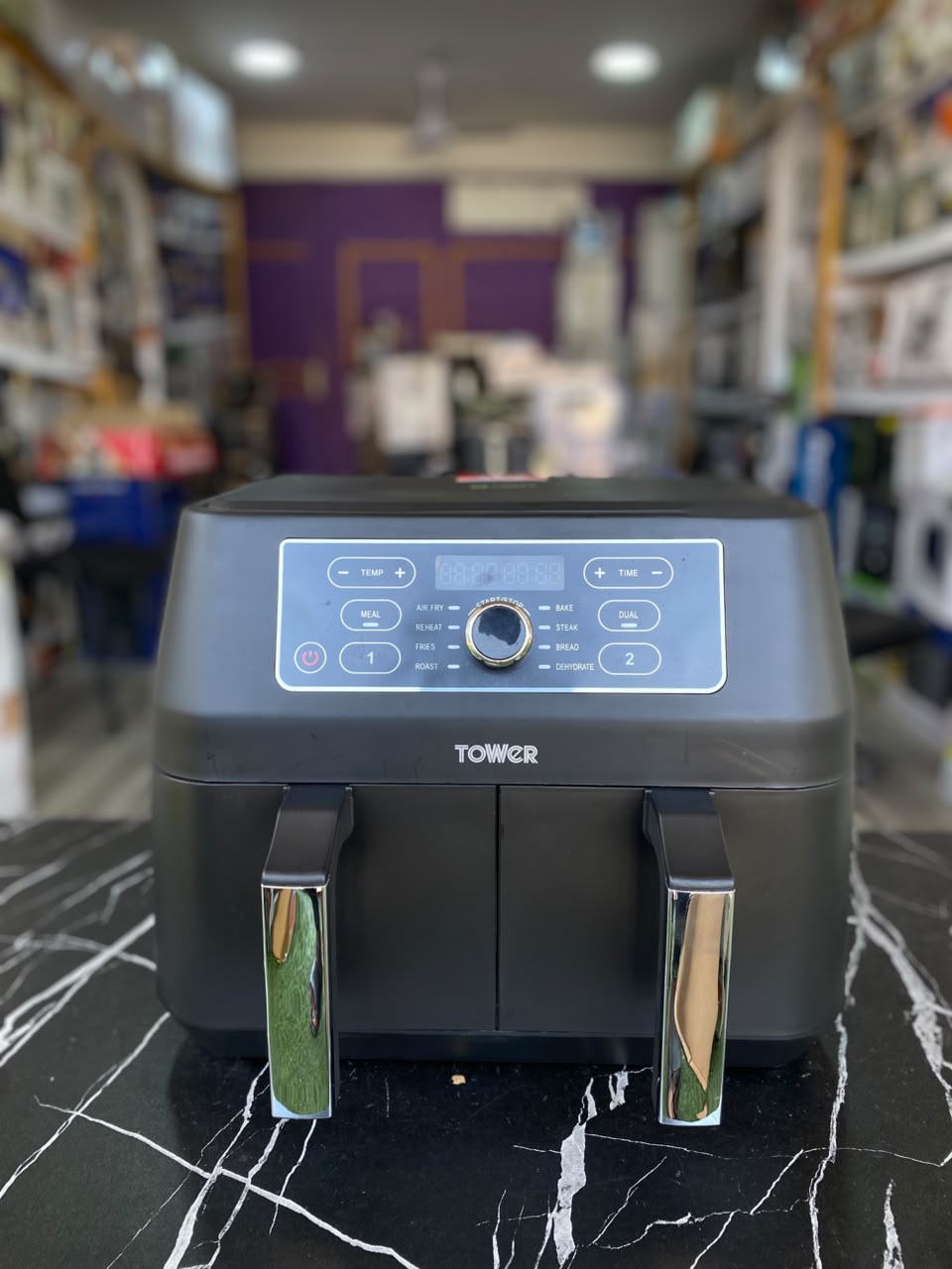 8L Tower Vortx Dual Basket Air Fryer - STORE REJECT